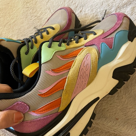 Javi Achieve Suede Designed Sneakers - Picture 4 of 7